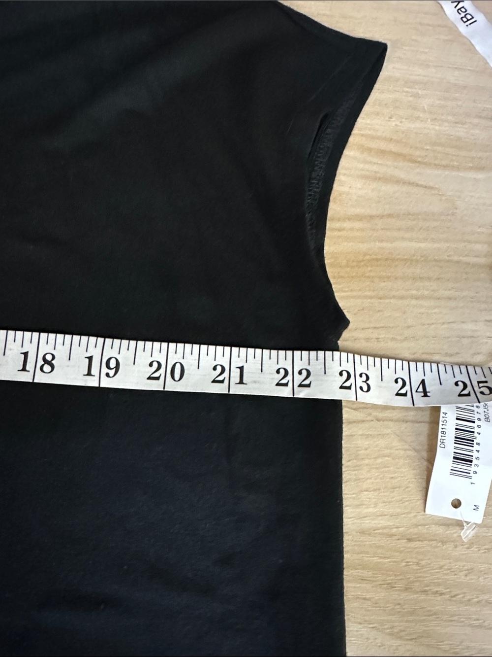 DAILY RITUAL Women's Black V-Neck Short Sleeve Top - Picture 7 of 8
